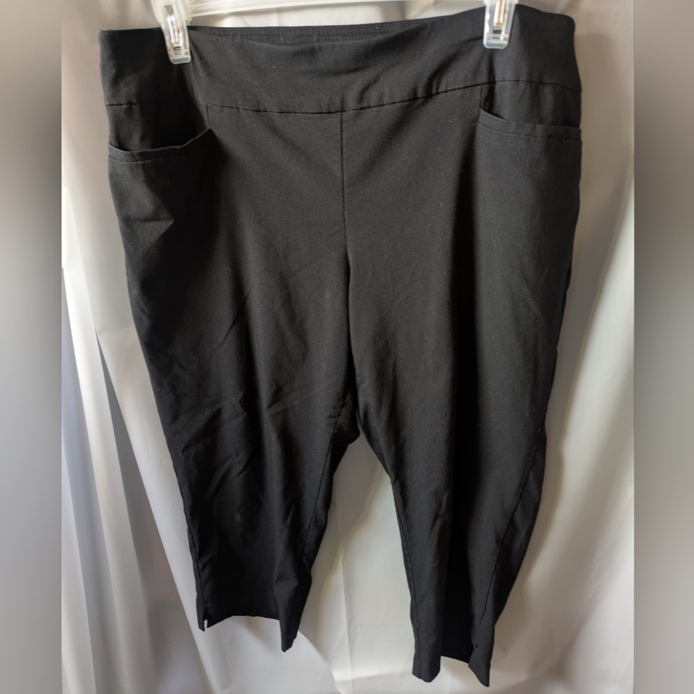Black Cropped Pants